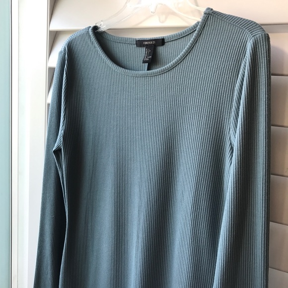 🍂NEW!🍂FOREVER 21 Perfect Long Sleeve Dress NWOT! - Picture 4 of 7